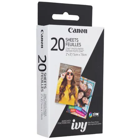 Canon Inspic＋ZINK Paper（10枚入未開封×2） Canon ZP-2030-20 ZINK Photo Paper Pack (20 Sheets) for MPP1 Mini