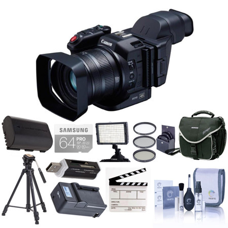 Canon XC10 Ultra High Definition 4K Pro Camcorder W/Premium Accessory Bundle