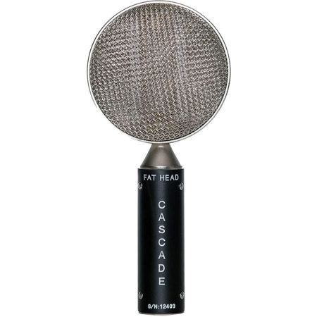 Cascade Microphones FAT HEAD Blumlein Stereo Pair Black//Silver