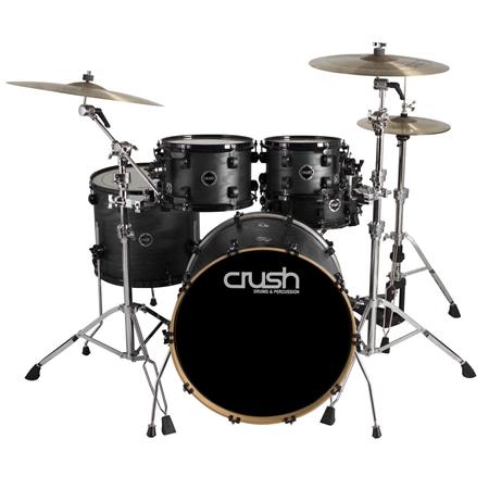 Chameleon Ash 5 Piece Shell Pack Includes 24x18 Bass Drum 10x7 Tom Drum 12x8 Tom Drum 16x14 Floor Tom Drum And 14x6 Snare Drum Transparent Satin