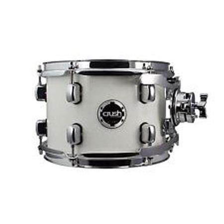 Crush Drums Chameleon Complete 8x6 Tom Drum With Arm Clamp White Ccb08x6901