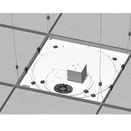 Chief Cms445n Speed Connect Suspended Ceiling Tile Replacement Kit With Power Outlet Housing