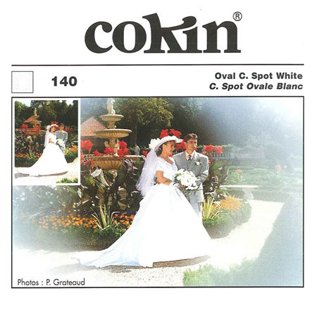 Cokin Z140 White Diffuser Filter w/Clear Oval Center Spot - 4x4" Z-Pro Series