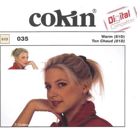 Cokin Z035 81D Warm, Light Balancing Color Conversion Warming Filter, Z-Pro Ser.