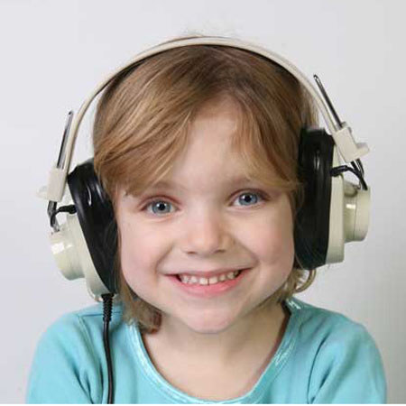 Califone CLS721T Wireless Headphone 72.100 mHz Transmitter, Yellow, 1/4" Audio Input from Any Media Source Including Computers, Unlimited Number of listeners for Each Frequency (CLS721-T)