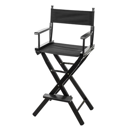 Clar Dc 30 Film Director S Chair Black Wood With Black Seat