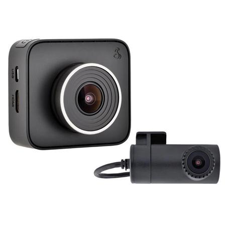 Cobra Dash 2316D Drive HD Dual View Dash Cam with iRadar and Driver