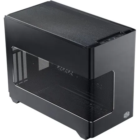 CoolerMaster MasterBox NR200P V3 Mini-ITX Mini-Tower Case, Black