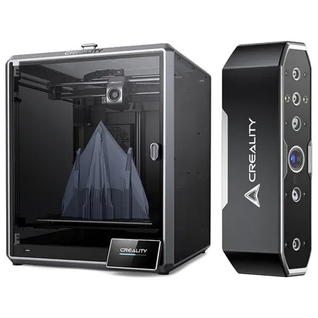 Creality K1 Max AI Fast 3D Printer, Bundle with CR-Scan Otter