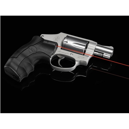 Crimson Trace Lasergrip Red Laser Sight For Smith Wesson J Frame Round Butt Lg 350