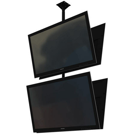Crimson Av C2k55dv Dual Back To Back Screen Ceiling Mounted
