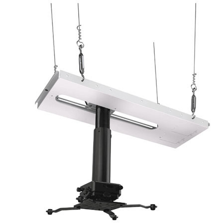 Used Crimson Av Jks 11a Suspended Ceiling Projector Kit With Jr Universal Adapter Drop Length 6 11 50 Lbs Load Capacity E
