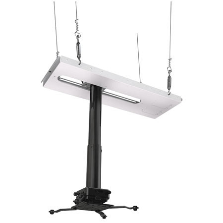 Crimson Av Jks 24a Suspended Ceiling Projector Kit With Jr Universal Adapter Drop Length 18 24 50lbs Load Capacity