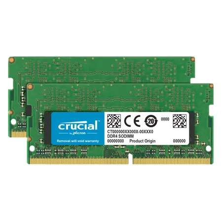 Crucial 64GB (2x32GB) DDR4 3200MHz CL22 SODIMM Memory Module Kit