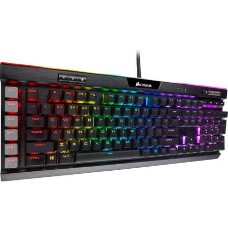 Corsair K95 Rgb Platinum Xt Mechanical Gaming Keyboard Cherry Mx Speed Silver Ch Na