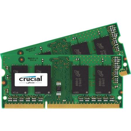 32GB Crucial 4X 8GB PC3 12800S DDR3 1600MHZ SODIMM Laptop Memory RAM 204PIN CL11