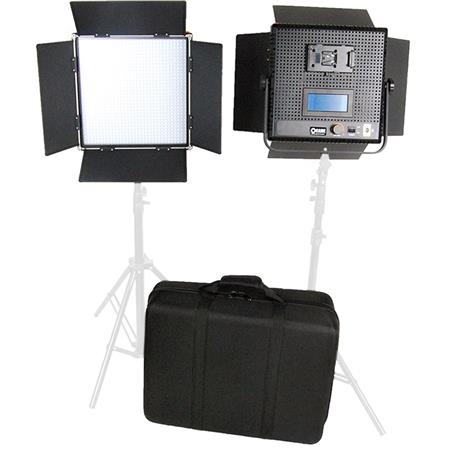CAME-TV L1024DB8 High CRI 1024 Dimmable Studio Broadcast Video Daylight LED Light Carry Bag Includes 100-240V Worldwide AC Adapter Tungsten Panel Soft Diffusion Panel