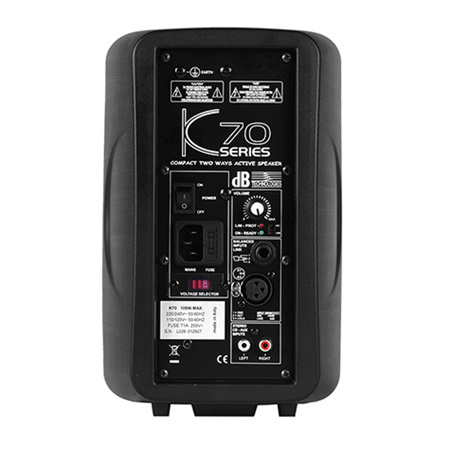 db technologies k70 active speaker