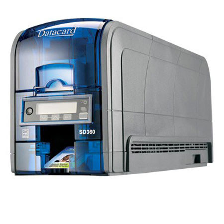 id card printer with magnetic stripe encoder