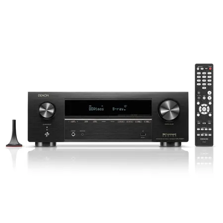 Denon AVR-X1800H 80W 7.2-Channel 8K Network AV Receiver with