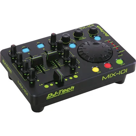 DJ Tech Mix 101 Mini USB MIDI Controller with Deckandance LE