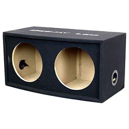 Deejay LED 10" Double Heavy Duty Woofer Empty Car Speaker Box Deejay LED 10" Double Heavy Duty Woofer Empty Car Speaker Box