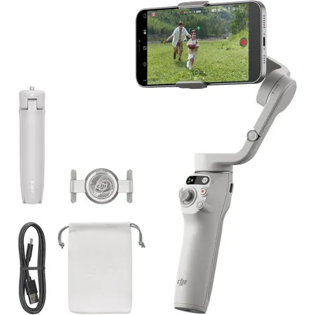 【美品】DJI Osmo Mobile 6 DJI Osmo Mobile 6 Smartphone Gimbal, Platinum Gray CP.OS