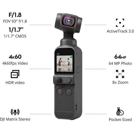 ビデオカメラ DJI Pocket2 Amazon.co.jp: DJI POCKET 2 黒 + DJI 2年延長プレミアム