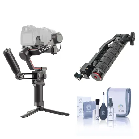 DJI RS 3 Combo Gimbal Stabilizer, w/Easy Store Sling Mode Handle