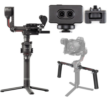 DJI RS 2 Gimbal Stabilizer Pro Combo with 3D Focus System CP.RN