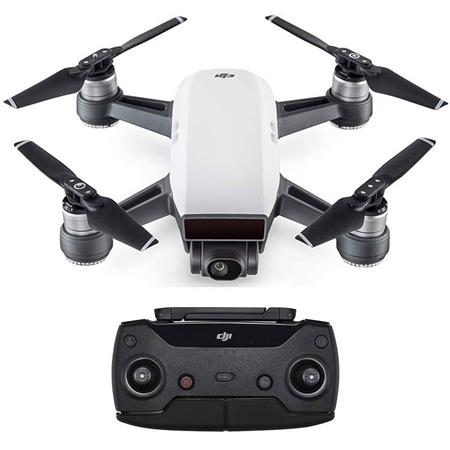 DJI Spark Mini Drone Remote Controller Combo, Alpine White CP.PT.00000104.01