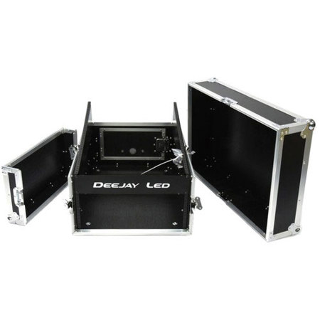 Deejay Led 14 Ru Slant Mixer Rack Case With 4 Ru Top Section Tbh14m4u Deejay Led 14 Ru Slant Mixer Rack Case With 4 Ru Top Section Tbh14m4u
