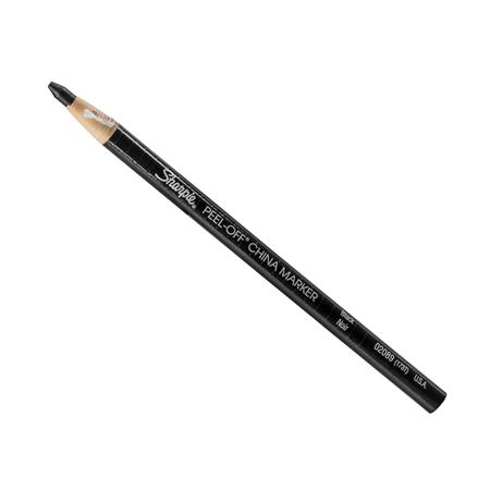 General Pencil China Marker Multi-Purpose Grease Pencil-Black 
