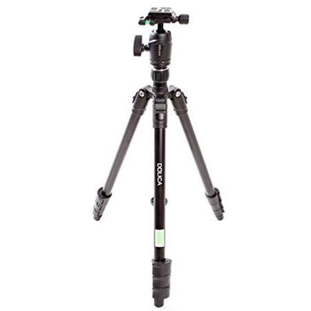 Dolica Ax600b250 60 Aluminum Alloy Traveler Tripod With Ball Head Ax600b250