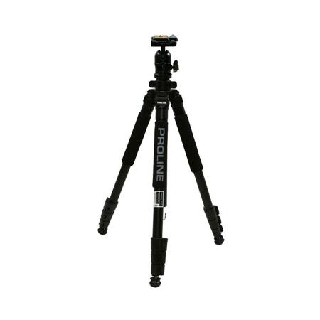 Dolica AX600B250 60-Inch Aluminum Alloy Proline Traveler Edition Tripod with High Performance Ball Head Black