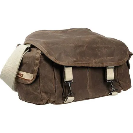 DOMKE F-2 オリジナル　カメラバッグ　ショルダー　アメリカ製 Domke F-2 Original Camera Bag, Ruggedwear Canvas, Brown 70002A