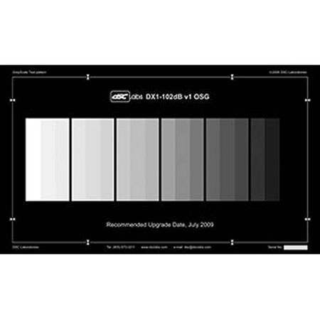 Grayscale Test Chart