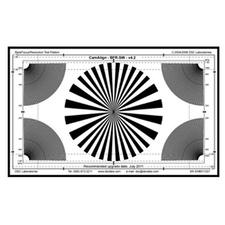 Photography Resolution Chart