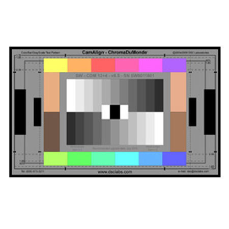 Video Color Chart