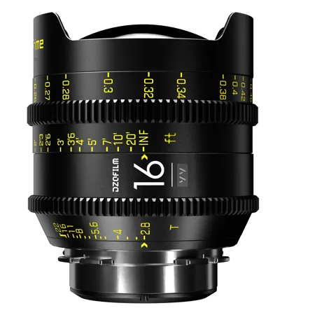 DZOFILM Vespid Prime 16mm T2.8 Cinema Lens for PL & EF Mount DZO