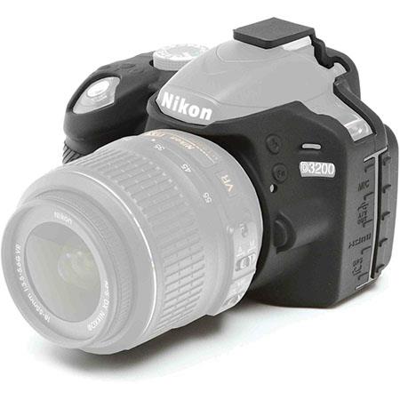 18-55mm / 18-105mm Lens Black Color : Black Camera Protective Case Full Body Camera PU Leather Case Bag for Nikon D3200 / D3300 / D3400 