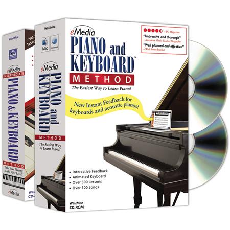 eMedia Piano & Keyboard Method Deluxe Software for Mac, Electronic EK02131DLM