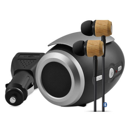 ematic accessory kit with wireless speaker