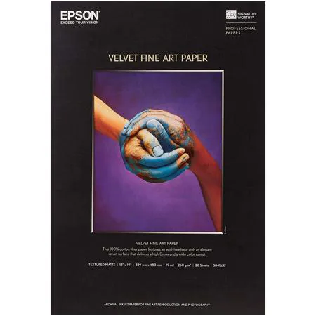 Epson Velvet Matte Fine Art Paper (13x19