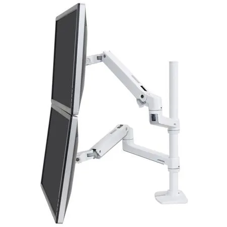 モニターアーム ergotron LX Dual Stacking Arm LX Dual Stacking Monitor Arm | Ergotron Dual Monitor Stand
