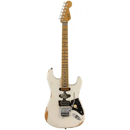 EVH Frankenstein Relic Series Electric Guitar, White 5108005576