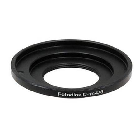 Fotodiox Lens Mount Adapter Compatible with C-Mount CCTV//Cine Lenses on Micro Four Thirds Mount Cameras