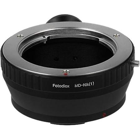 Lens Mount Adapter Lens Adapter Ring of Manual Control Built-in Two Sets of Lenses Support for Minolta MD Mount Mens to Fit for Canon EOS Mount Camera Body.