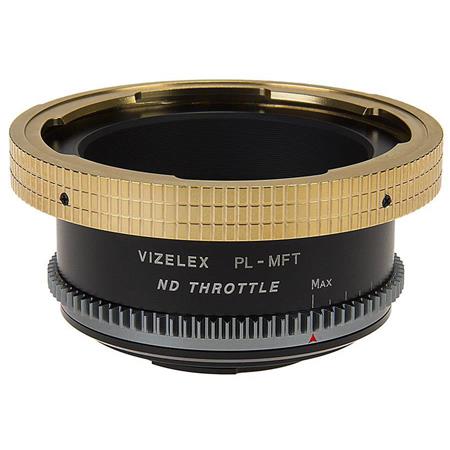 1 to 8 Stops Vizelex Cine ND Throttle Lens Mount Adapter Canon FD & FL 35mm SLR Lens to Sony E-Mount Mirrorless Camera Body with Built-in Variable ND Filter