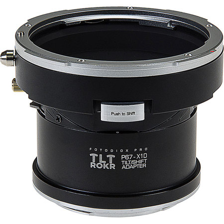 P67, PK67 Fotodiox Pro TLT ROKR Mount SLR Lenses to Hasselblad XCD Mount Mirrorless Digital Camera Systems Tilt//Shift Lens Mount Adapter Compatible with Pentax 6x7